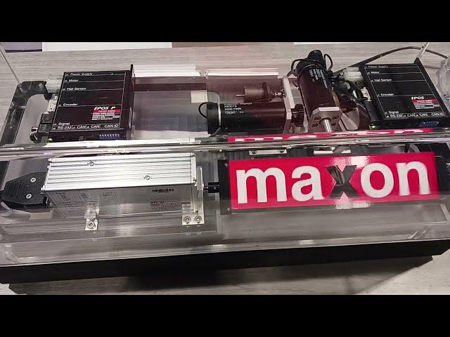 Automate 2024 Demo: Maxon motors working with encoders