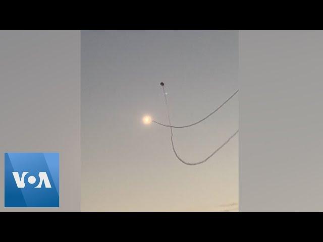 Israel’s Iron Dome Intercepts Rockets from Gaza