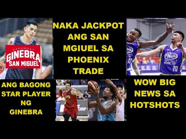 AYAN NA! SAN MIGUEL, PHOENIX TRADE OKAY NA SA PBA  CONFIRMED 6'5" CAELAN TIONGSON TO GINEBRA