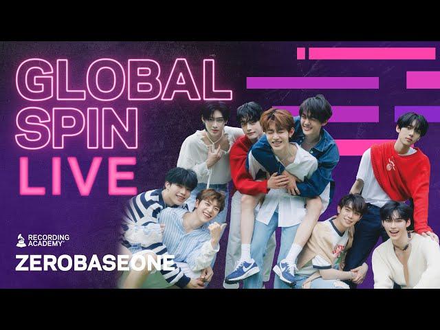 ZEROBASEONE Performs "In Bloom" Live At The GRAMMY Museum | Global Spin Live