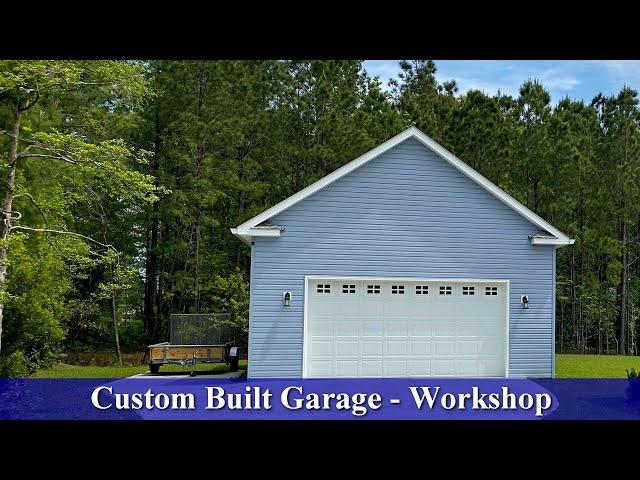 1015 Okatie Creek Court Planters Creek Myrtle Beach SC Detached Garage Workshop