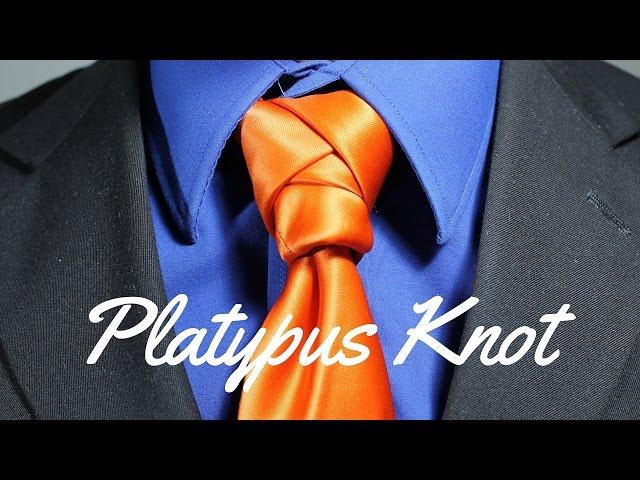 How To Tie a Tie - Platypus Knot