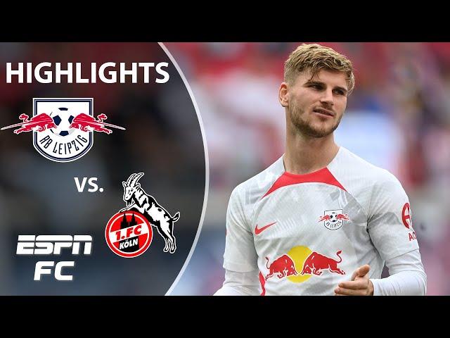 Timo Werner scores as RB Leipzig settle for 2-2 draw | Bundesliga Highlights | ESPN FC