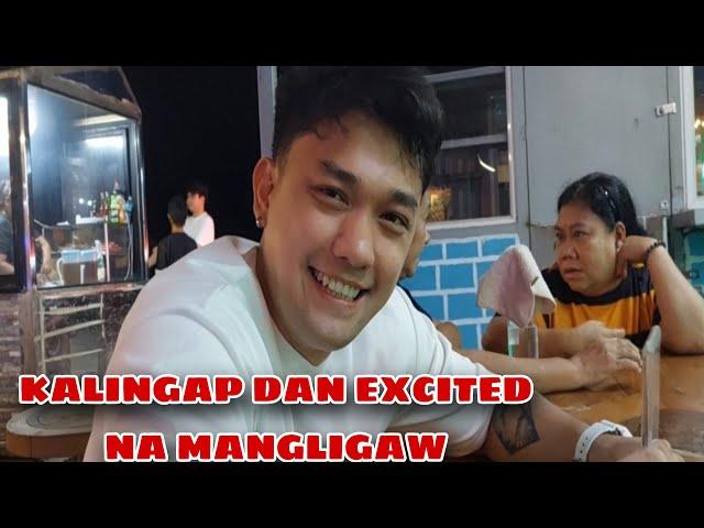 KALINGAP DAN EXCITED AT KABADO MANGLIGAW KAY JOY