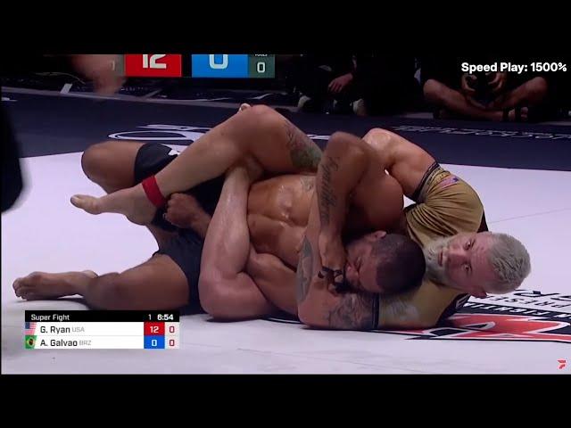 Gordon Ryan Breaks Andre Galvao's 8 Year ADCC Reign