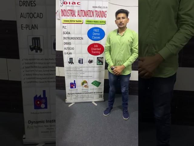 Automation Trainee's Feedback | Best PLC SCADA Training Institute in Noida Delhi NCR - Rahul Sangwan