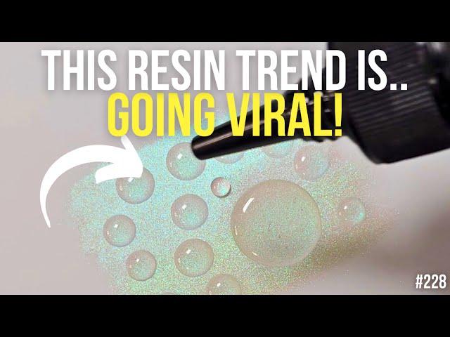 #228. This Resin TREND Is BLOWING UP FAST! A MUST TRY!