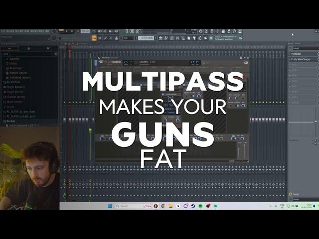 TEAROUT GUNS: MULTIPASS MAKES THEM FAT