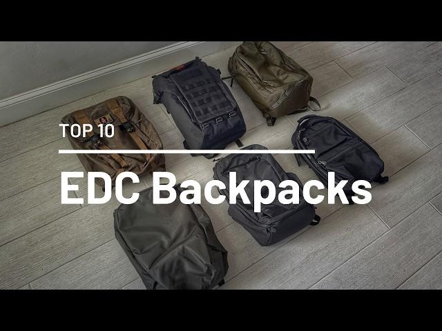 10 Best NEW Everyday Carry Backpacks (2024)