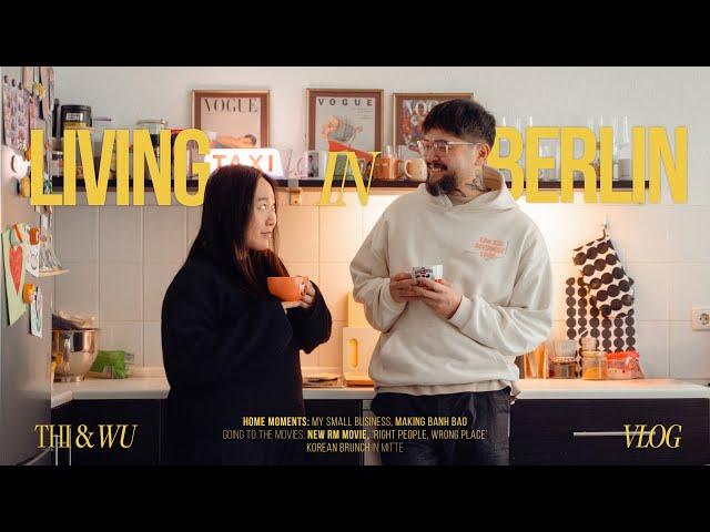 Living in Berlin vlog – Home moments, my small business, making banh bao, Korean brunch, new RM film