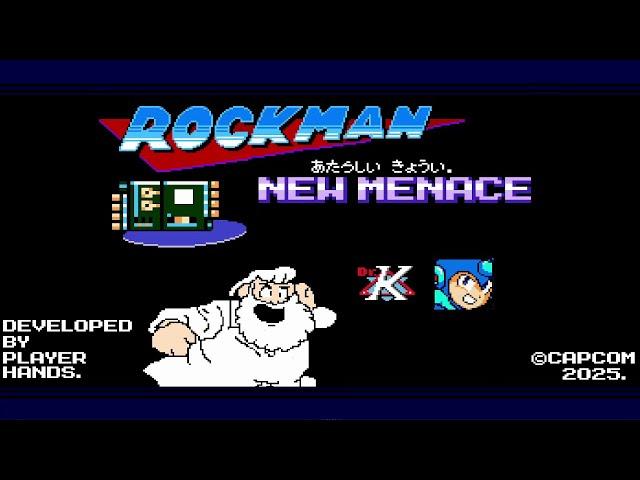 ロックマン ニューメノス 新たなる脅威 MEGAMAN NEW MENACE ALL ROCKMAN