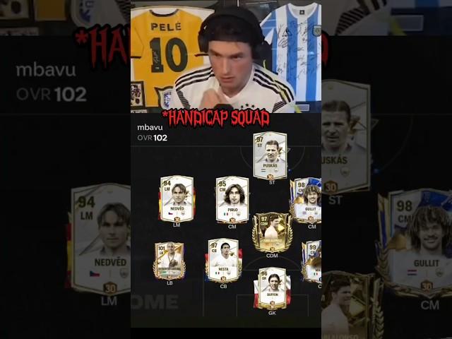 HANDICAP Squad in FC Mobile 25  #fcmobile #fc25 #fcmobile25