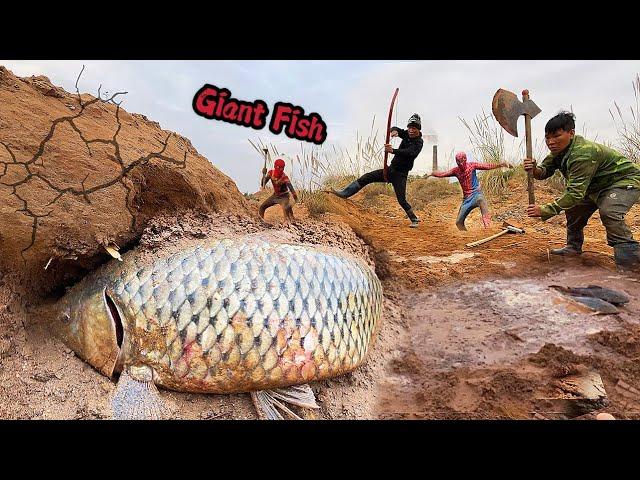 Terrible, Brave hunter and spiderman catch giant fish to confront carnivorous monsters
