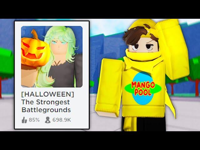 I Created A HALLOWEEN UPDATE For The Strongest Battlegrounds