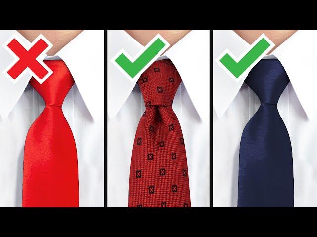 The ONLY 5 Neckties YOU Need To Own (& 3 To AVOID!)