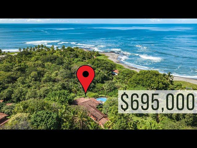 Costa Rica Home for Sale: 100 Steps to the Beach - Sold