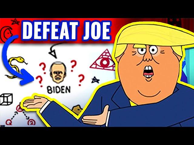 Trump's plan to defeat Biden | Rap Cartoon