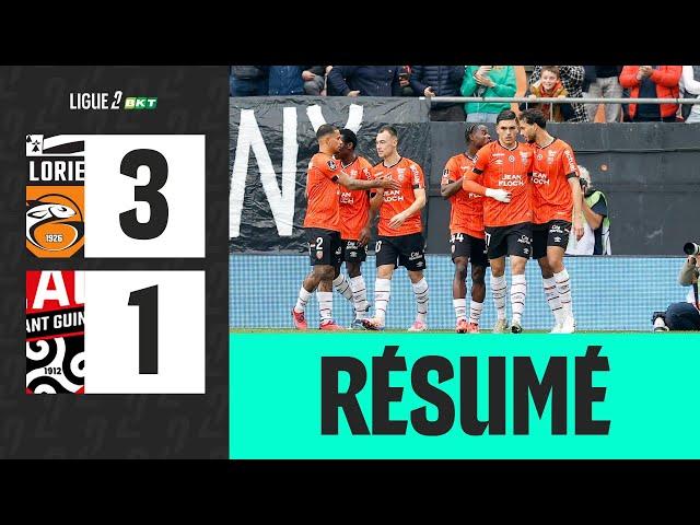 FC LORIENT - EN AVANT GUINGAMP (3-1) - 13ème journée - Ligue 2 BKT 24/25