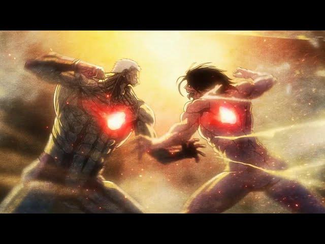 EREN Vs REINER - Attack on Titan AMV - Legends Never Die