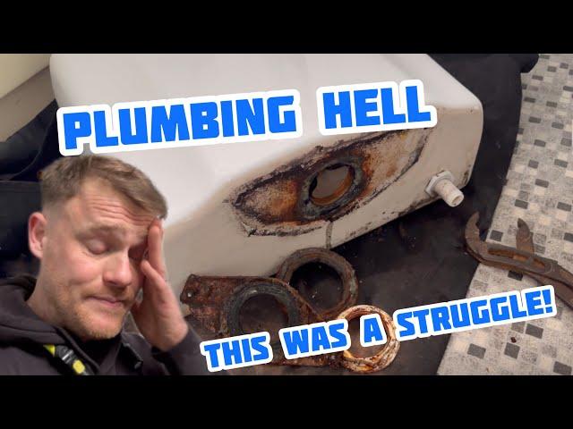 PLUMBING HELL! This Was A Struggle!