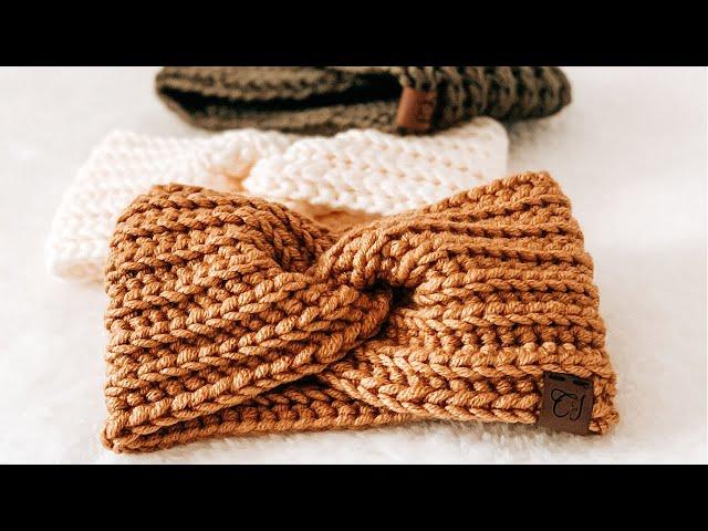 THE ANDES HEADBAND - CROCHET TUTORIAL | CJ Design By Danii´s Ways