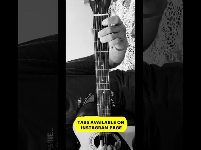 Learn guitar intro of (chura liya) from "Yaadon Ki Baaraat" with tabs available on Instagram page.!!