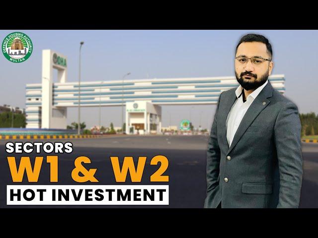 DHA Multan Sectors W1 & W2 | Hot & Safe Investment