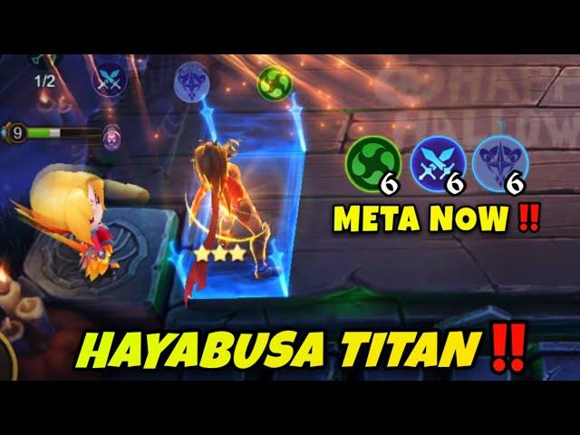 HAYABUSA TITAN, 666 BRUTAL MODE | BEST MAGIC CHESS COMBO‼️ LING SKILL 2