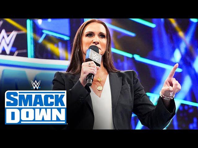 Stephanie McMahon and the WWE Universe give thanks to Mr. McMahon: SmackDown, July 22, 2022