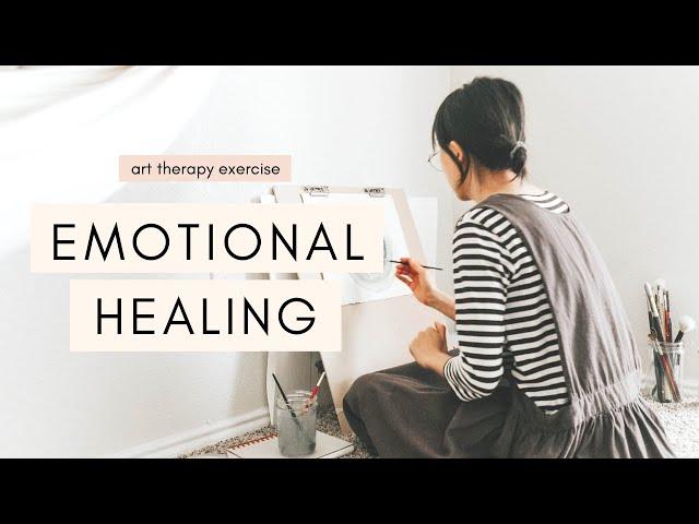 Therapeutic Art Activity for Emotional Pain / Self Healing