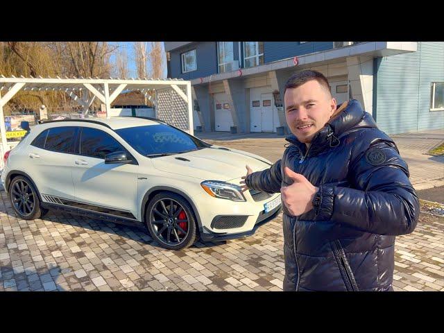 Купили GLA 45 AMG. Смотрим FERRARI