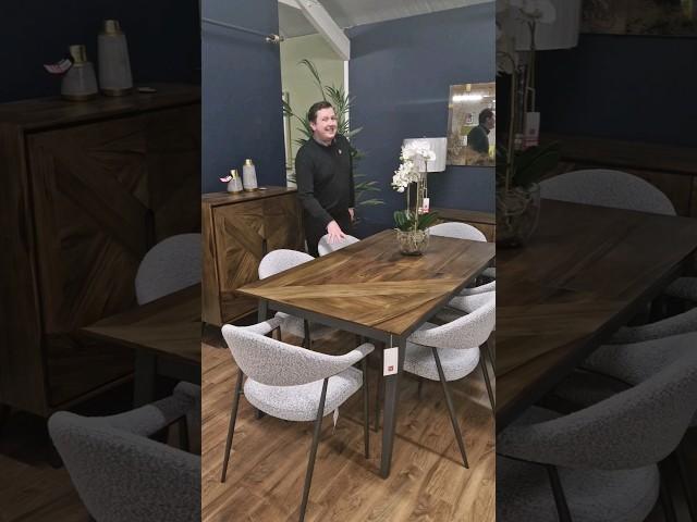 Discover the new G Plan X Jay Blades range of dining furniture!