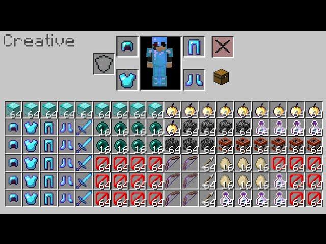 I got creative mode for 30 seconds in Minecraft Skywars...