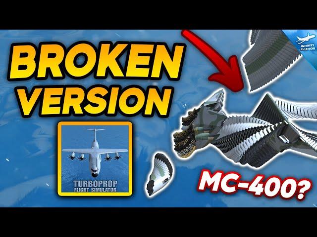 This TFS Version Is BROKEN! - Glitched Turboprop Flight Simulator From 2017 - Version 1.04 | Review