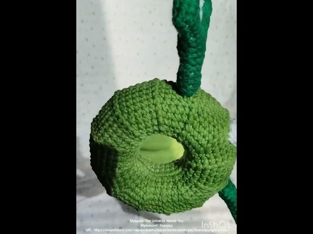 Пирамидка - дракоша по МК ZenKnit  #вязаниекрючком #вязаныеигрушки