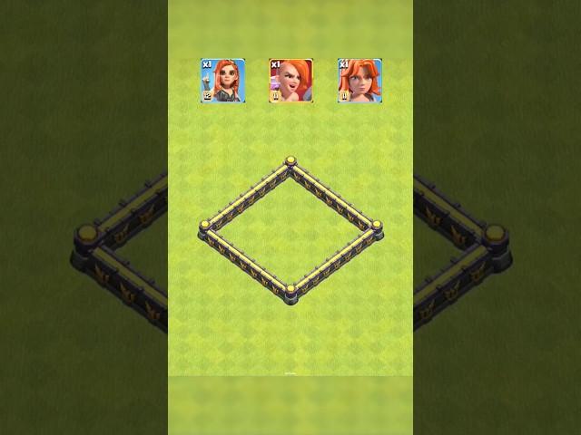 Skeleton Traps Va All Valkyrie Aura ||Clash of clan||#short #coc #clashofclans