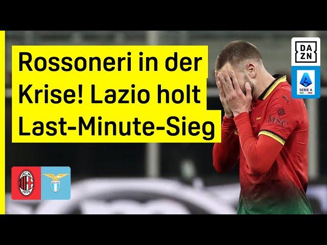 AC Mailand - Lazio Rom | Serie A | DAZN Highlights