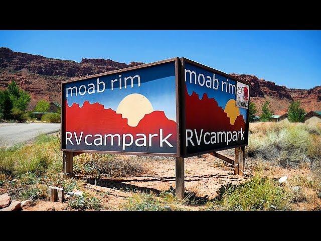 Where to stay in MOAB! | JEEP Moab | Moab Rim Campark Review