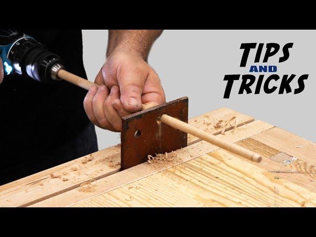 How To Make Dowels With A Simple Cutter