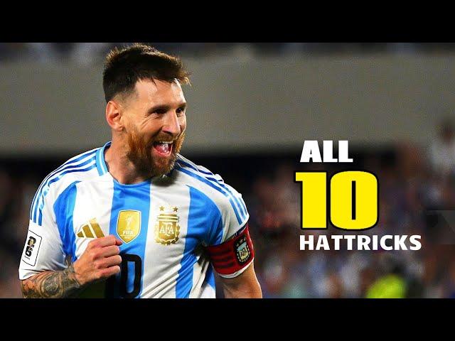 Lionel Messi Magic : All 10 Hat tricks for Argentina!