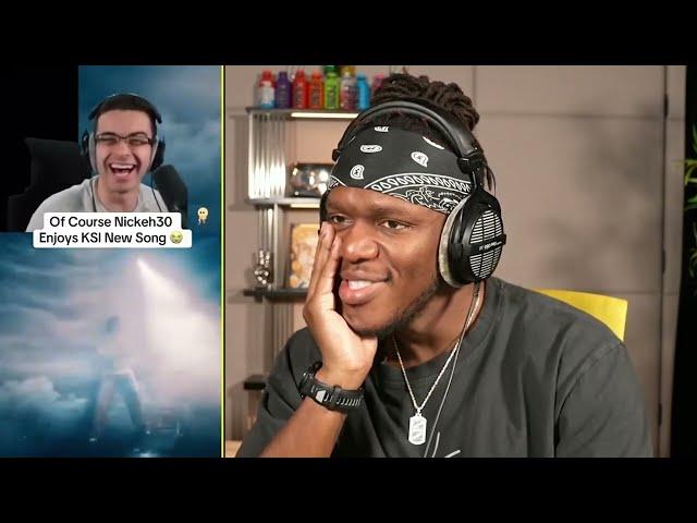 KSI Reacts To Nickeh30 Reaction To His Song