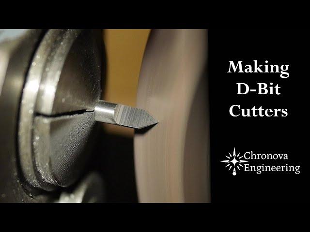 Grinding D-Bits for Engraving and Micro-Milling