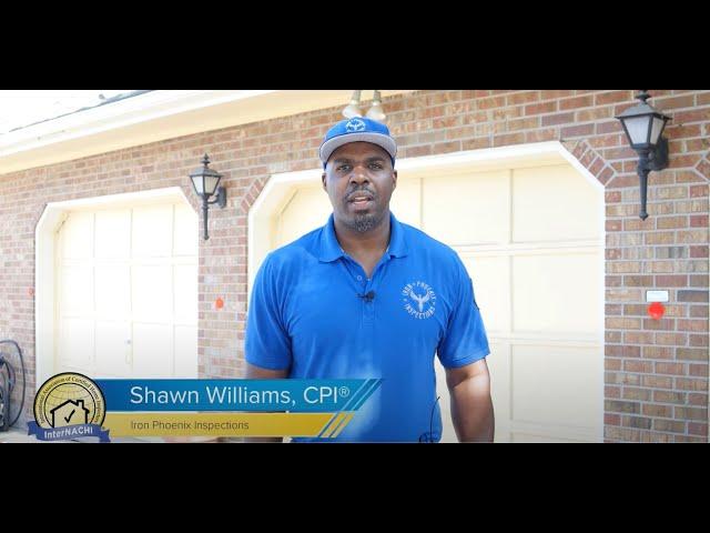 Performing a Home Inspection with CPI® Shawn Williams