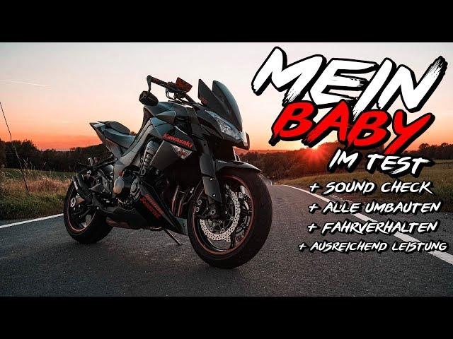 Reichen 140ps !? | Mein Motorrad im Test | Kawasaki Z1000 | Webon one