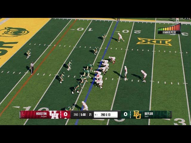 College Football 25 | Houston vs Baylor | NCAA Gameplay PS5