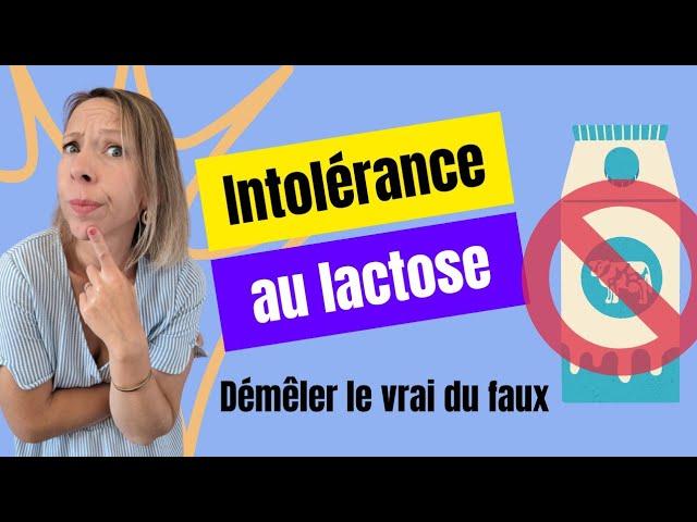 L'intolérance au lactose : faut-il arrêter tous les produits laitiers ? #santé #docteur