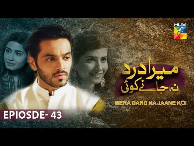 Mera Dard Na Janay Koi -  Episode 43 [ Wahaj Ali - Faria Sheikh ] - HUM TV