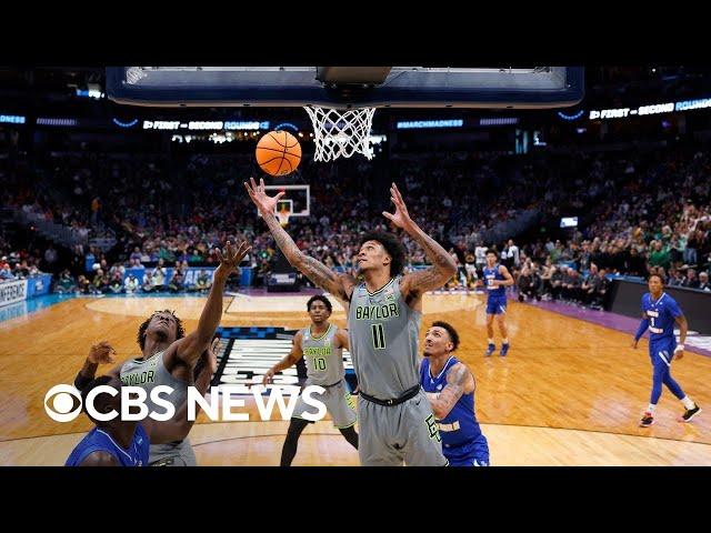 March Madness: CBS News anchors Anne-Marie Green and Vladimir Duthiers share their picks