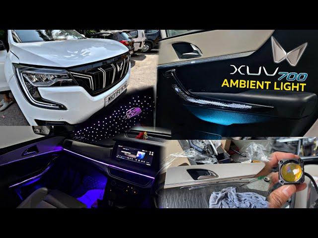 Mahindra Xuv 700 Ambient light | OEM Ambient Light for Xuv 700 | Modified Mahindra Xuv 700