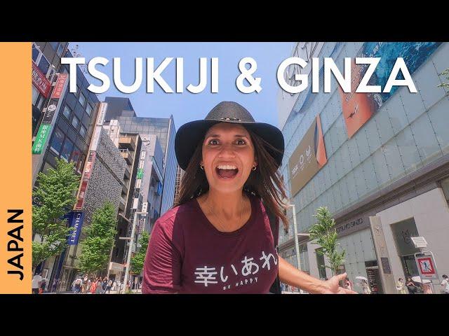 TOKYO, Japan travel guide: Ginza, Tsukiji Fish Market, Ginza Six, Uniqlo | vlog 5